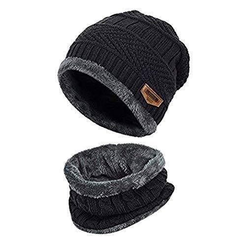 The Cozy Era Beanie & Neck Warmer Set - Ultra-Soft Fleece Lined